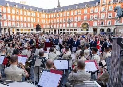La presencia de los reyes de España pone el broche de oro al ciclo de conciertos que ha conmemorado los diez primeros años de reinado de don Felipe