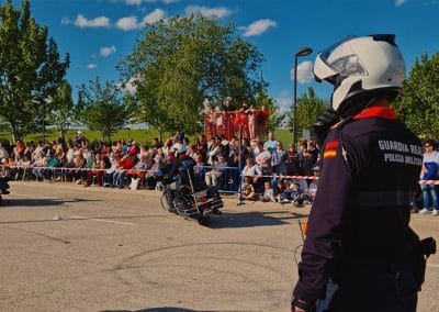 Exhibición de la Guardia Real en Yuncler