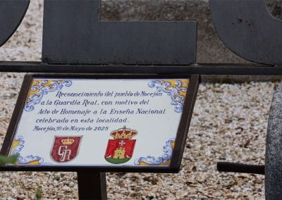 Reconocimiento del pueblo de Mocejón a la Guardia Real
