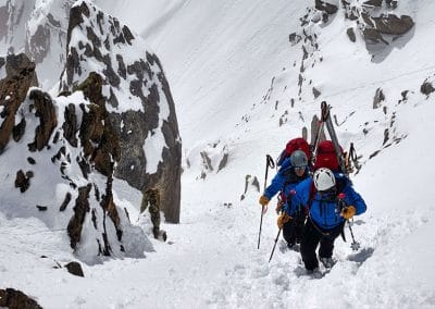 El Grupo de Alta Montaña de la Guardia Real en la alta ruta Chamonix-Zermatt