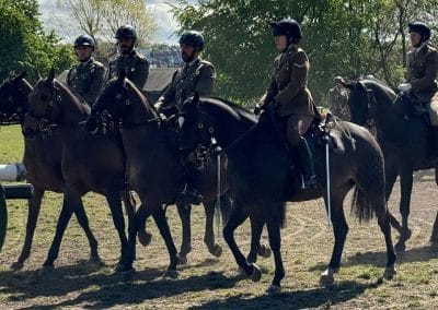 La Batería Real en el King´s Troop Royal Horse Artillery Regiment