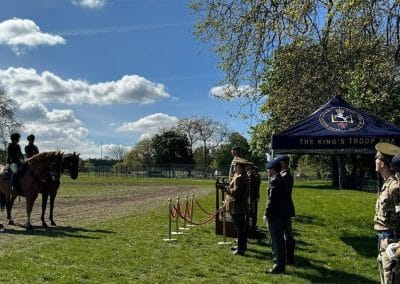 La Batería Real en el King´s Troop Royal Horse Artillery Regiment