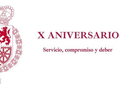 Actividad enmarcada dentro de los actos de celebración del X aniversario de la Proclamación de S. M. el Rey