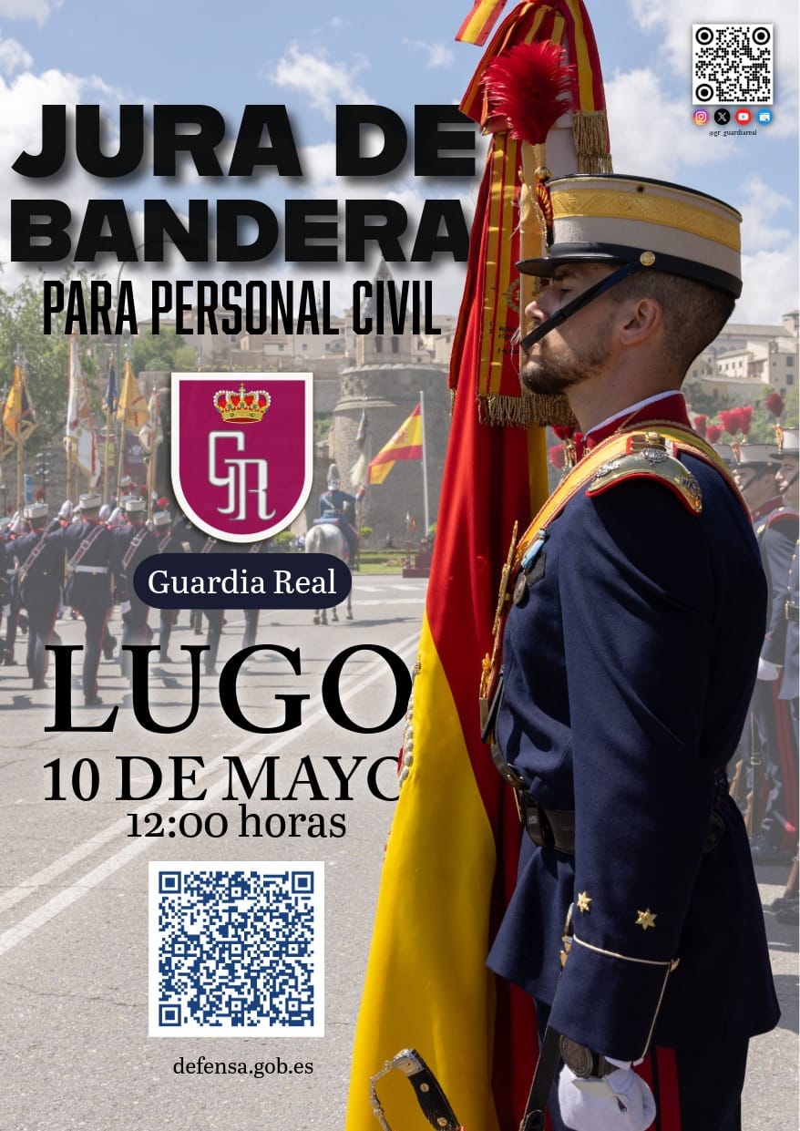 jura de bandera lugo guardia real